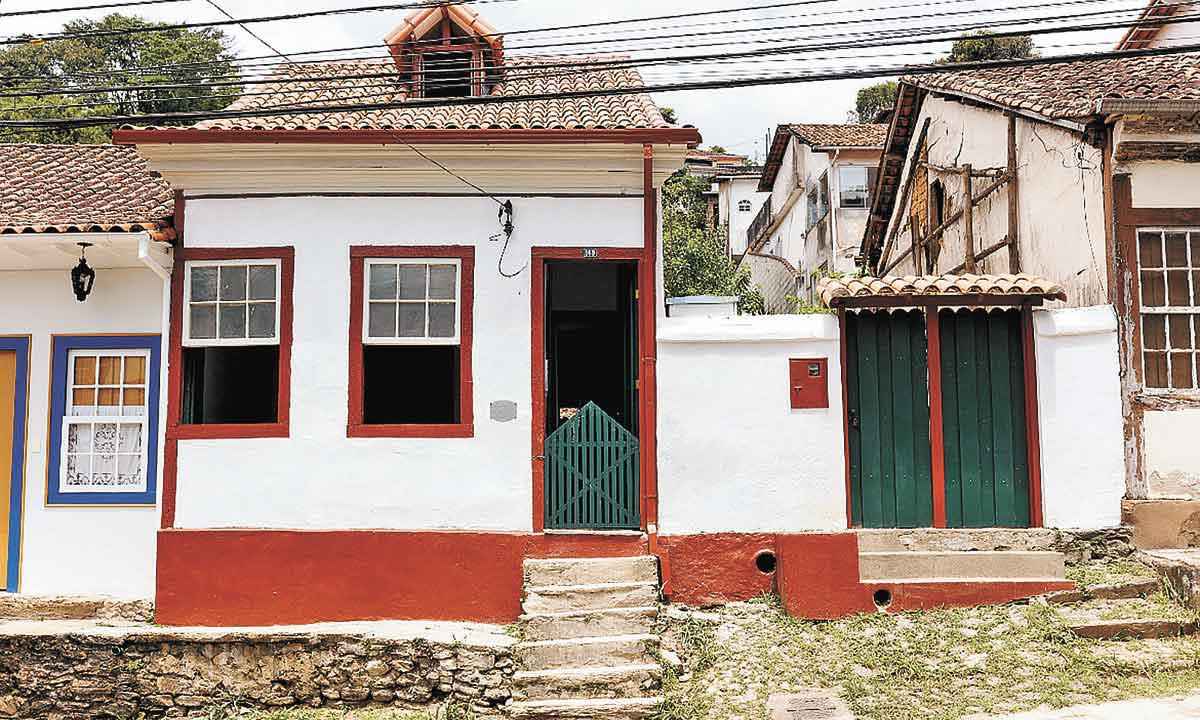 Casas dos séculos 18 e 19 são restauradas em Ouro Preto - Lucas de Godoy/divulgação