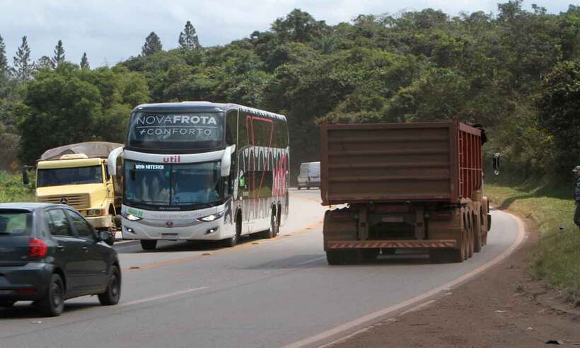 Vai viajar? Conheça as ciladas mortais da BR-040 e proteja-se - Edésio Ferreira/EM/D.A Press