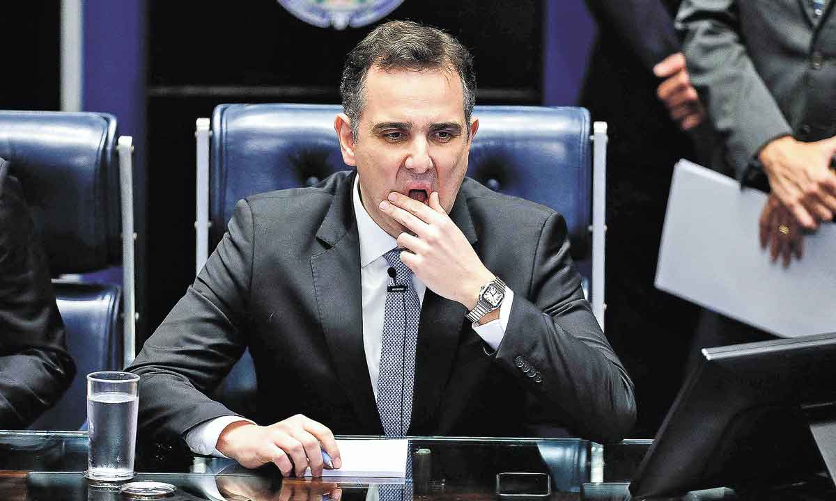 Rodrigo Pacheco busca solução para impasse das votações de Mps - SERGIO LIMA/AFP