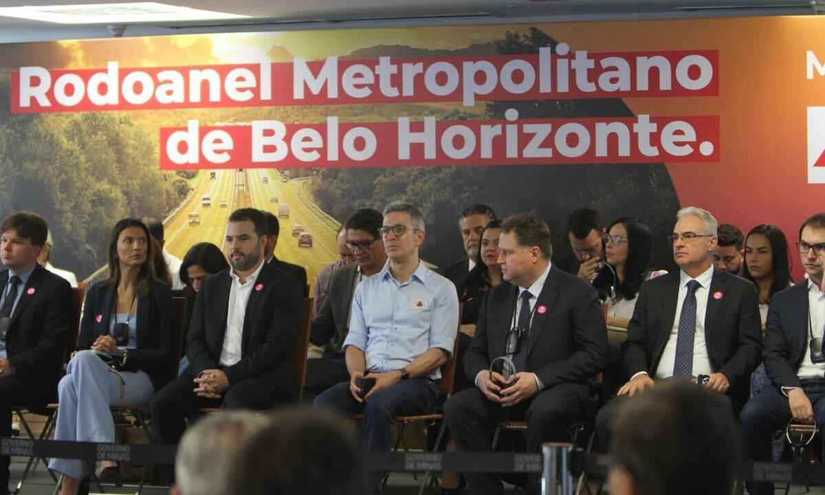 Rodoanel Metropolitano: Governo de Minas assina contrato de concessão -  Edesio Ferreira/EM/D.A Press