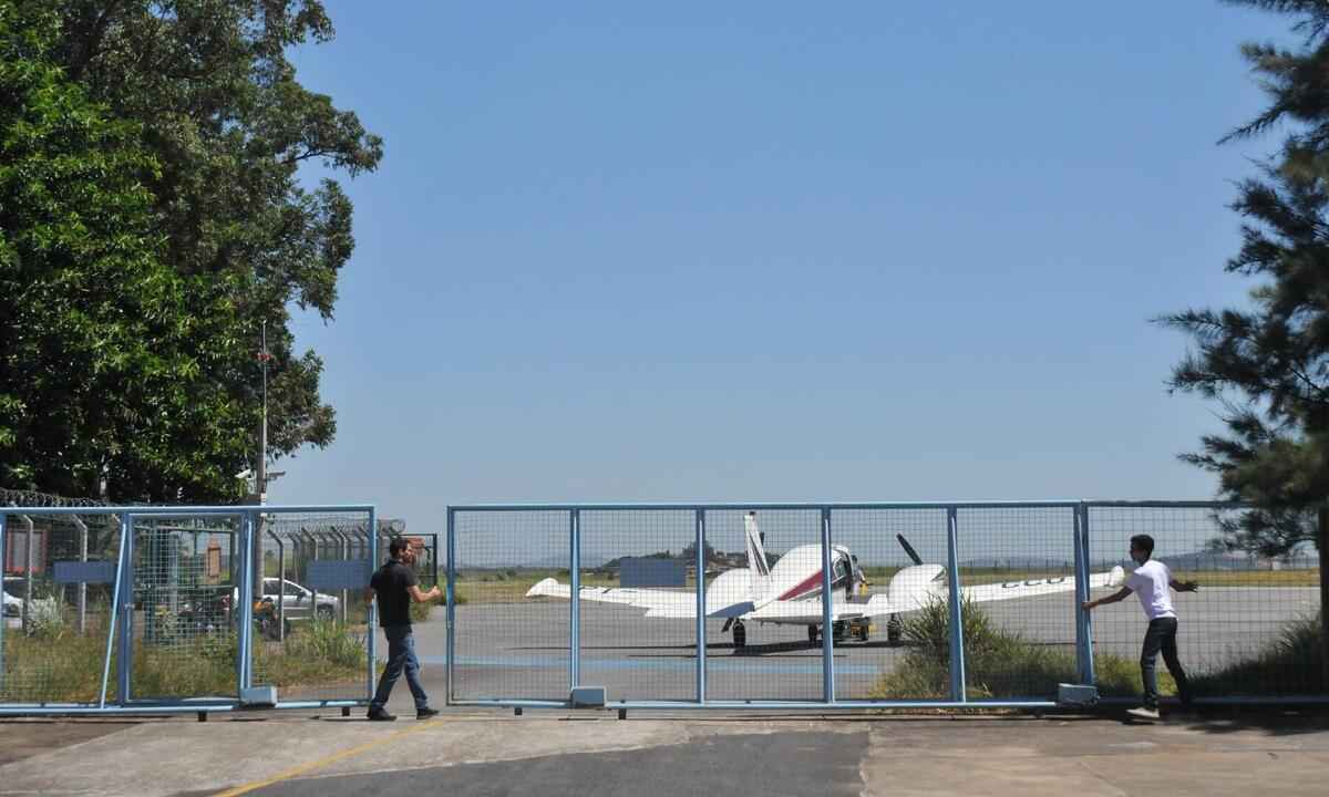 Aeroporto Carlos Prates, em BH, fecha de maneira melancólica - Gladyston Rodrigues/EM/D.A Press