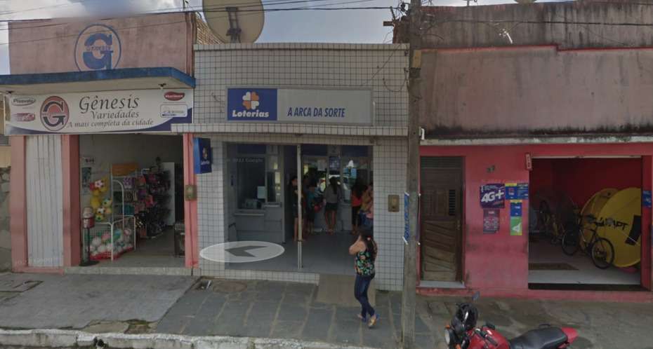 Quina é sorteada e aposta da Paraíba fatura mais de R$ 2 milhões - Reprodução / GoogleMaps