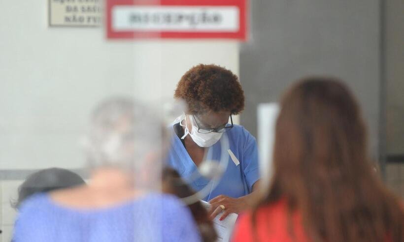 Anvisa atualiza recomendação de uso de máscaras em serviços de saúde - Leandro Couri/EM/D.A Press