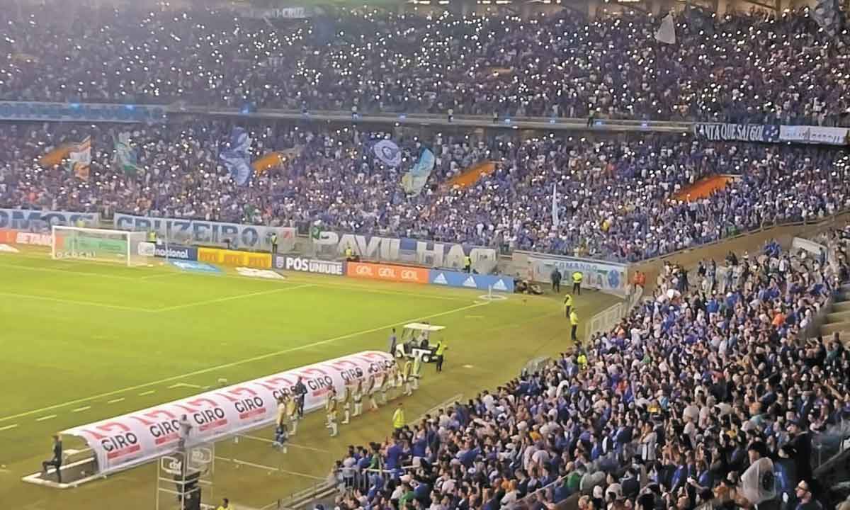 Cruzeiro x Turma da Minas Sapatênis Arena: existe outra saída! - Juarez Rodrigues/EM/D.A Press - 8/6/22