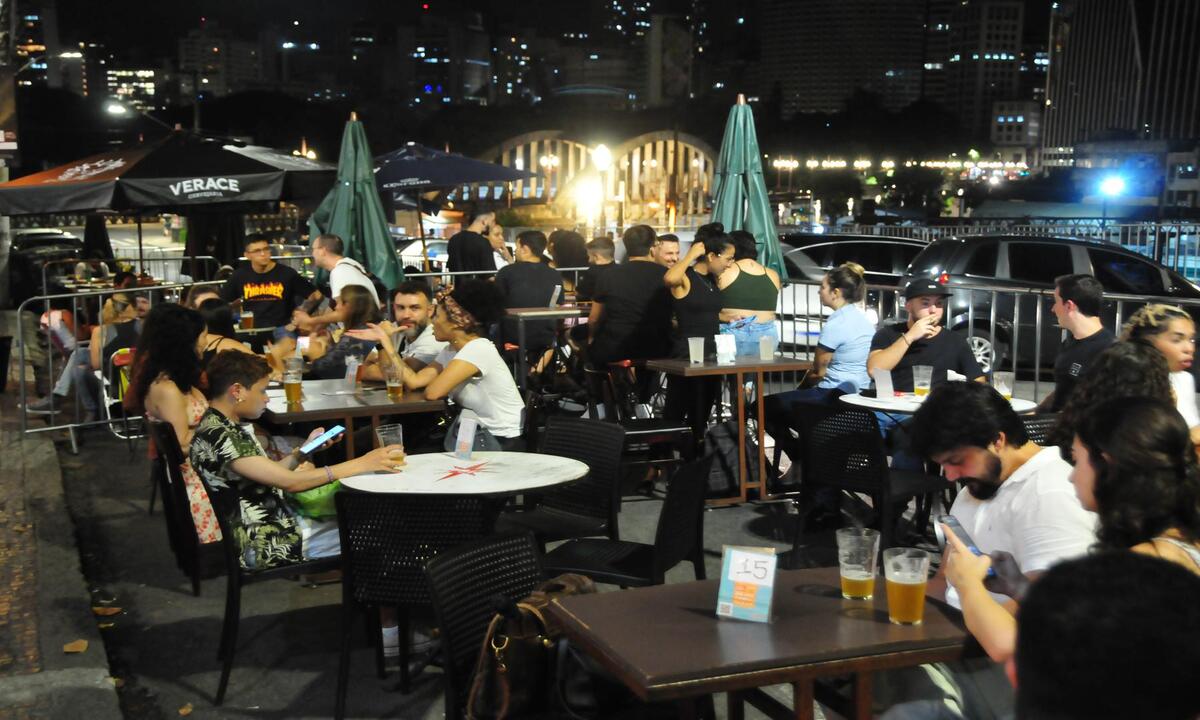 Cerca de 25% dos bares e restaurantes em MG tiveram prejuízo em fevereiro - Marcos Vieira/EM/D.A Press