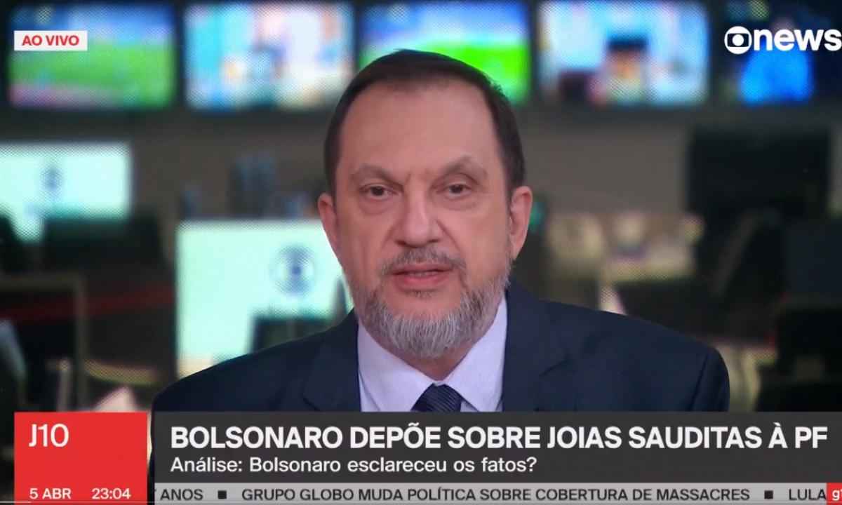 Mauro Paulino sobre Bolsonaro: 'Julgamento eficaz para os crimes cometidos' - Reprodução/Globo News