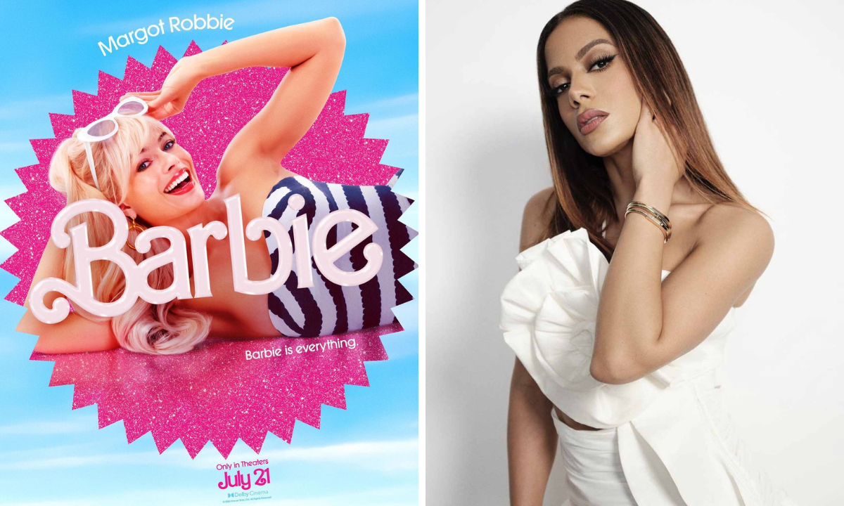 Fãs de Anitta pedem música da cantora em trilha sonora de 'Barbie' - Divulgação  / Warner / Barbie / Reprodução / Instagram