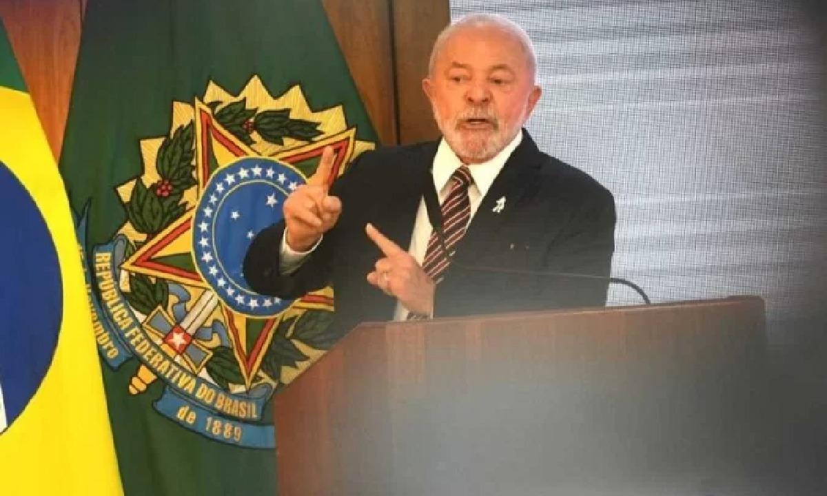 Lula em reunião de 100 dias de governo: "Ainda não tenho cadeira" - Ed Alves/CB/D.A.Press
