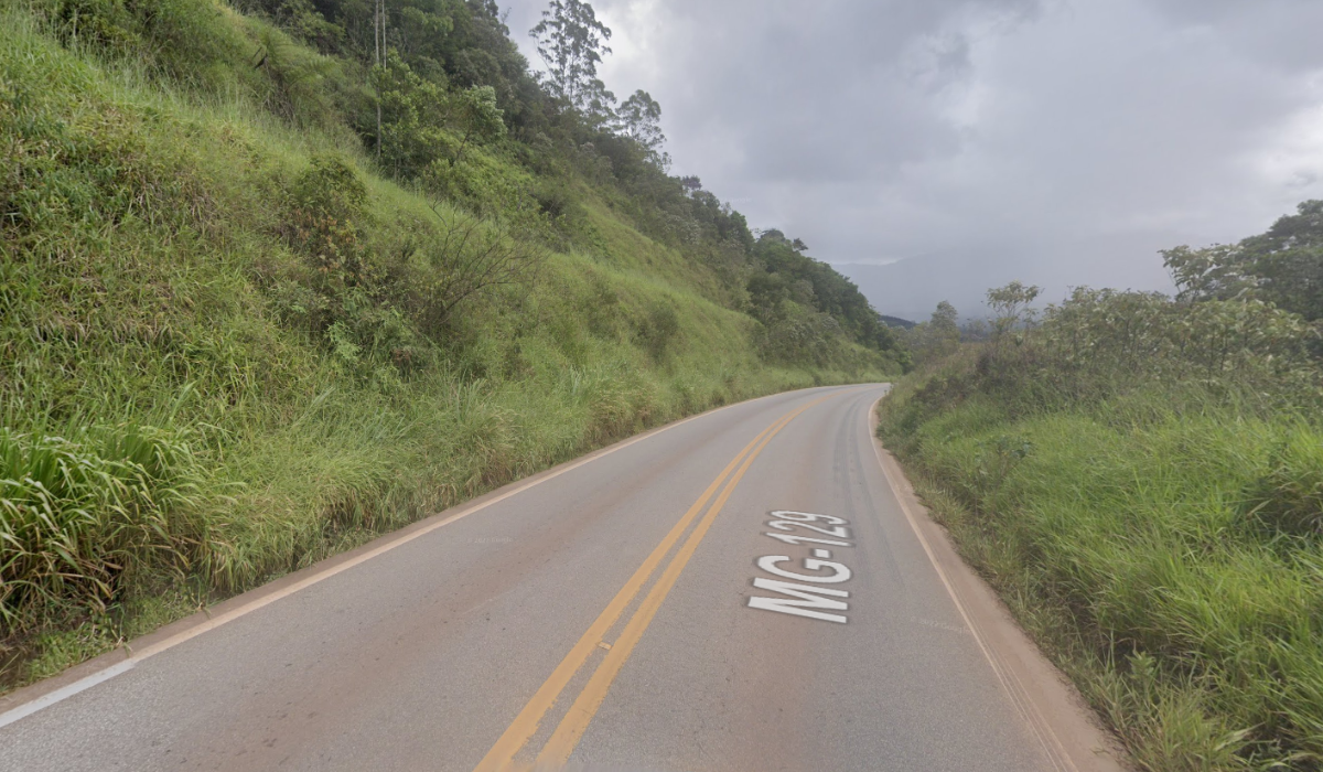 Ouro Preto: batida entre veículos deixa grávida e criança feridos - Google Street View/Reprodução