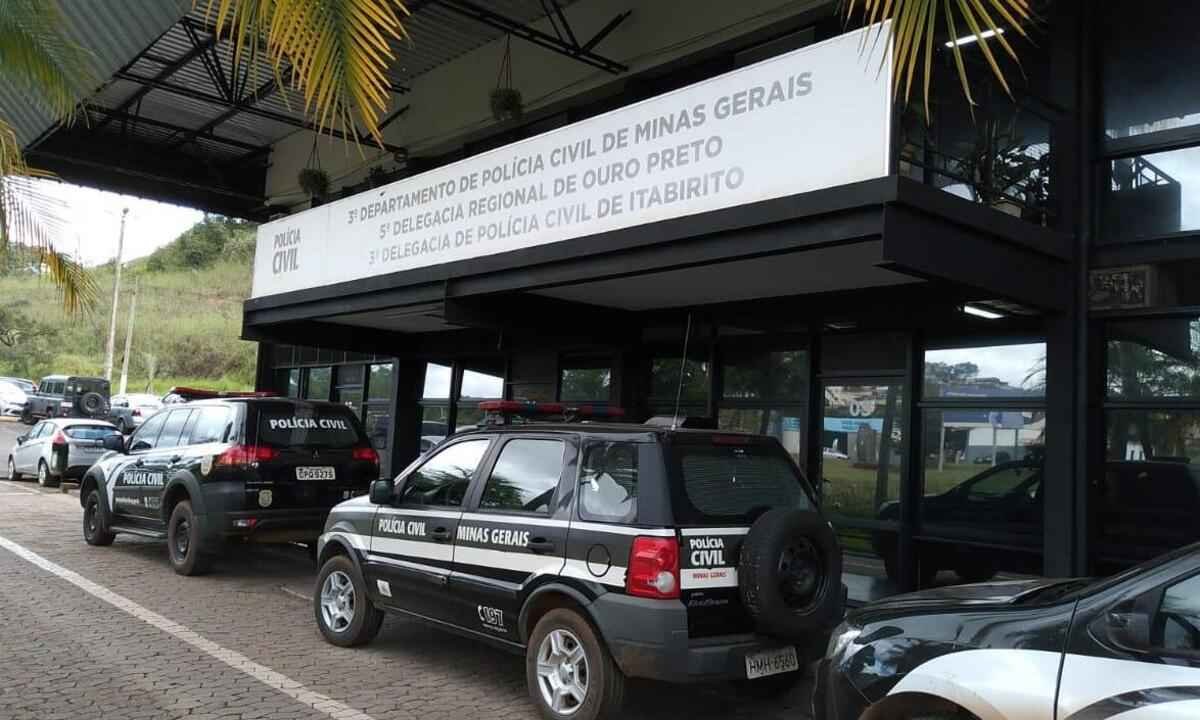 Suspeito de incendiar companheira em Minas é preso - PCMG/Divulgação
