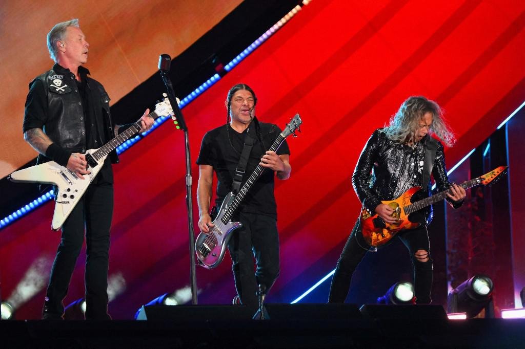 Metallica, a banda que transforma em ouro tudo que toca - ANGELA WEISS / AFP