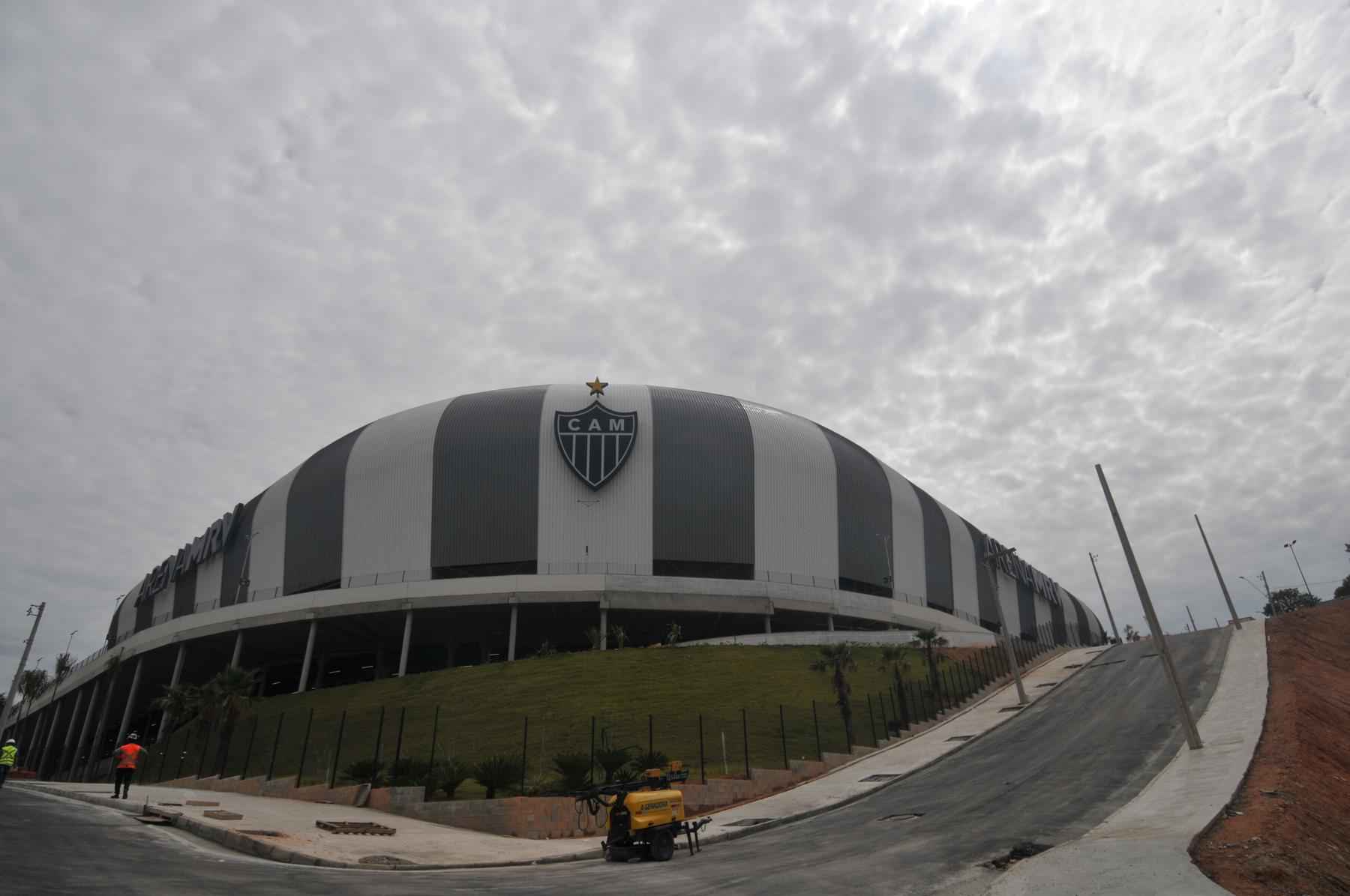 Arena MRV: como o estádio do Atlético começa a impactar a vizinhança - Leandro Couri/EM/D.A Press