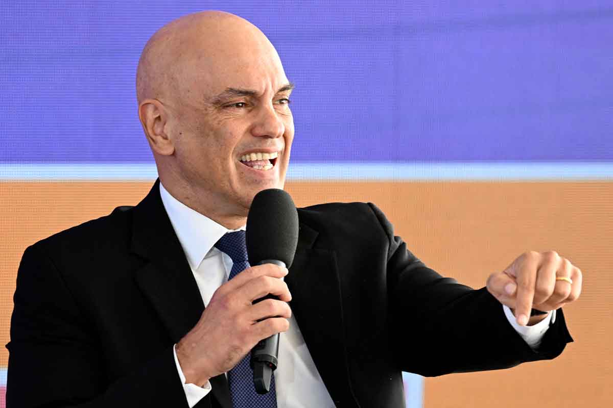 Alexandre de Moraes quer enquadrar big techs na Constituição Federal - EVARISTO SÁ/AFP
