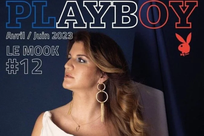 'Playboy' com ministra da França na capa vende 100 mil cópias em 3 horas - Reprodução/Playboy