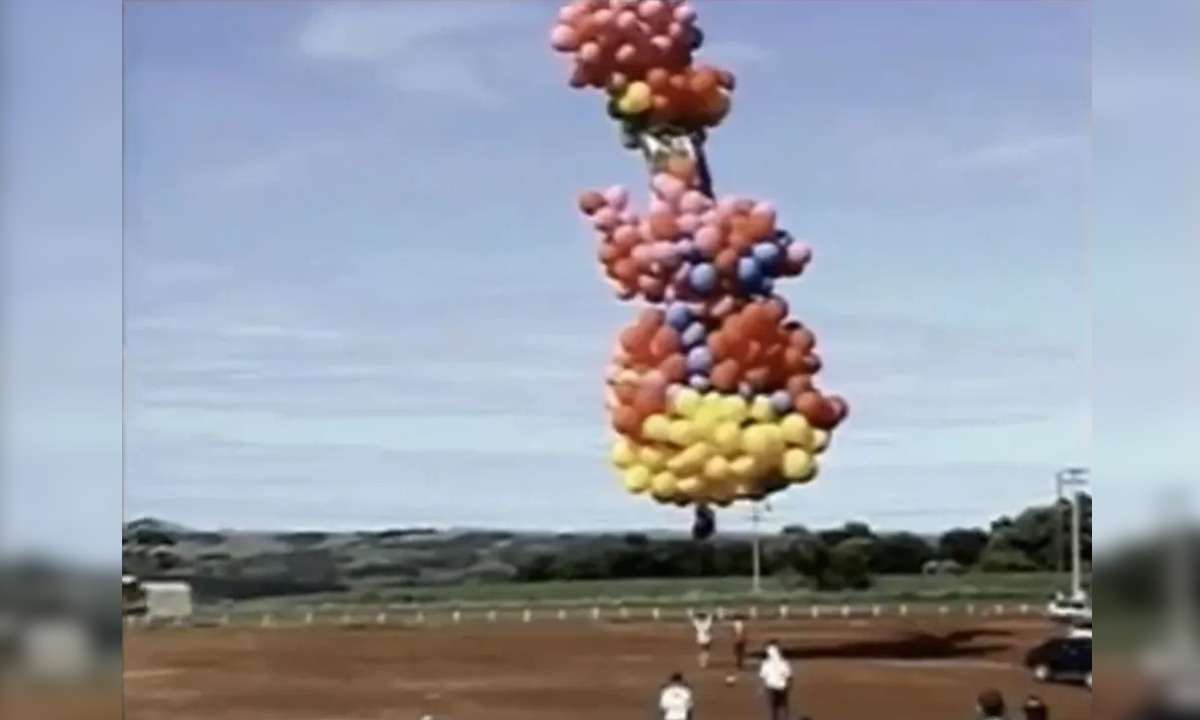 Voo do 'Padre do balão' completa 15 anos: relembre o caso - Reprodução