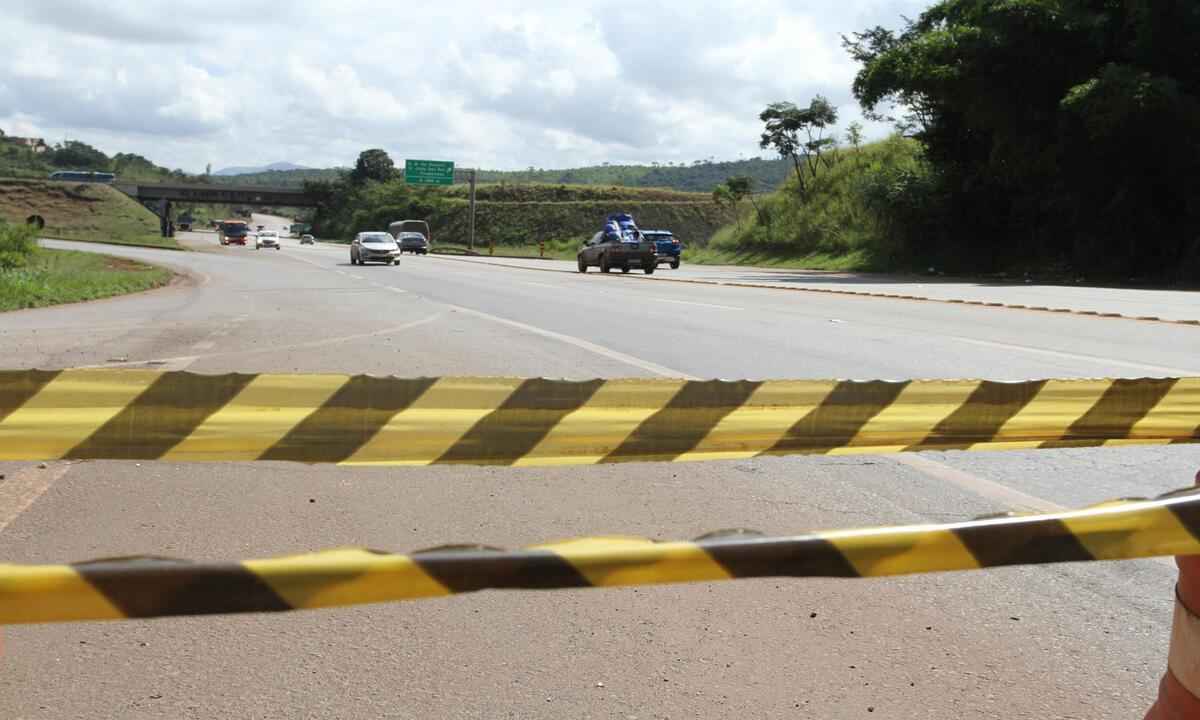 Feriado de Tiradentes: veja pontos de interdição nas rodovias em Minas   - Edésio Ferreira/EM/D.A Press - 18/03/2023