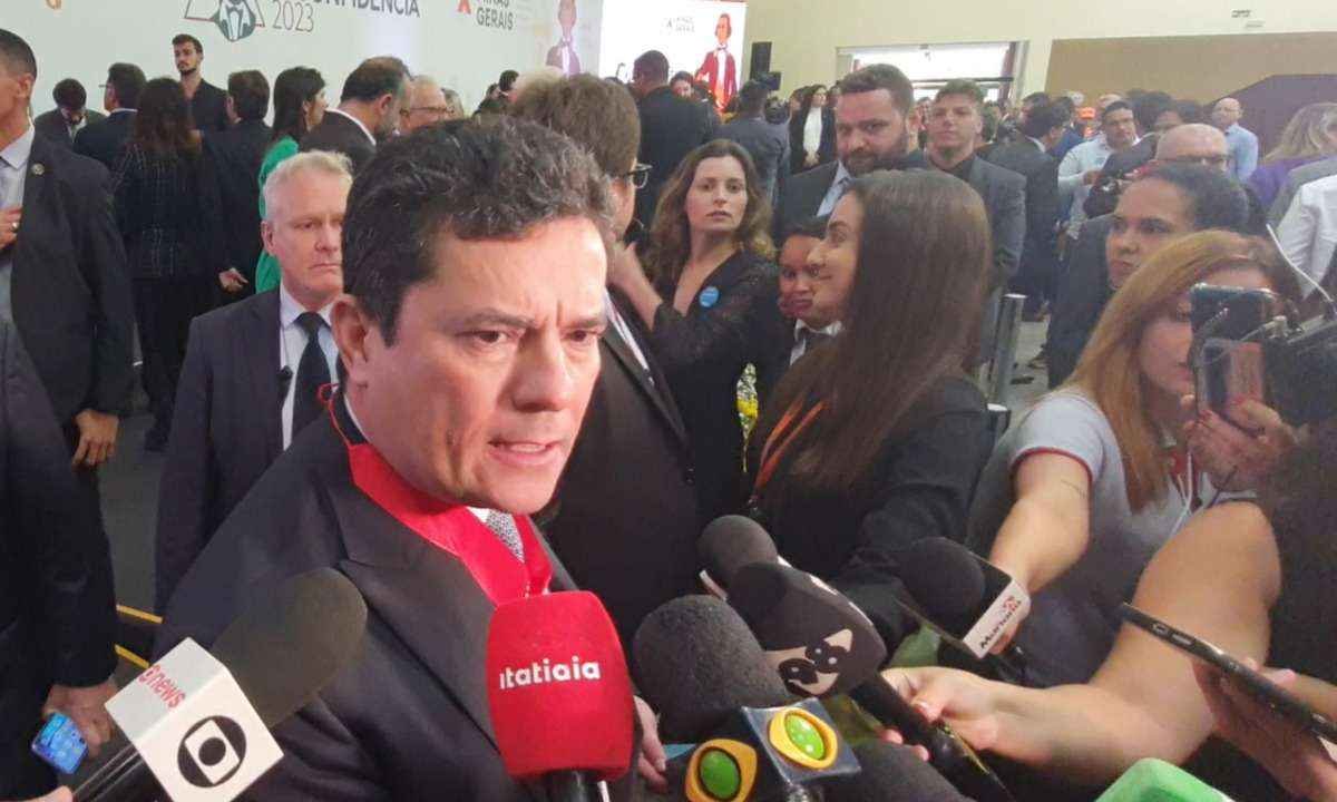 Moro sobre Lula: 'Presidente nos envergonha a cada viagem internacional' - Ígor Passarini/EM/D.A Press