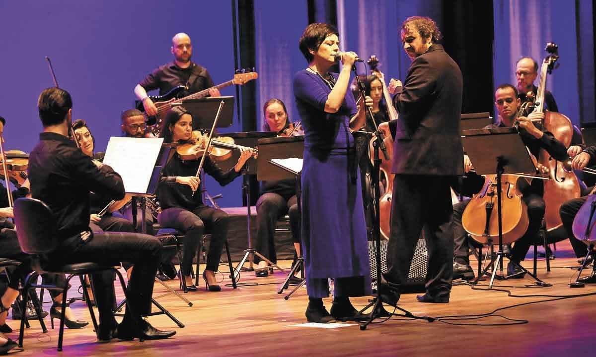 Fernanda Takai faz a festa dos 10 anos do Centro Cultural Unimed-BH Minas - Orlando Bento/Divulgação
