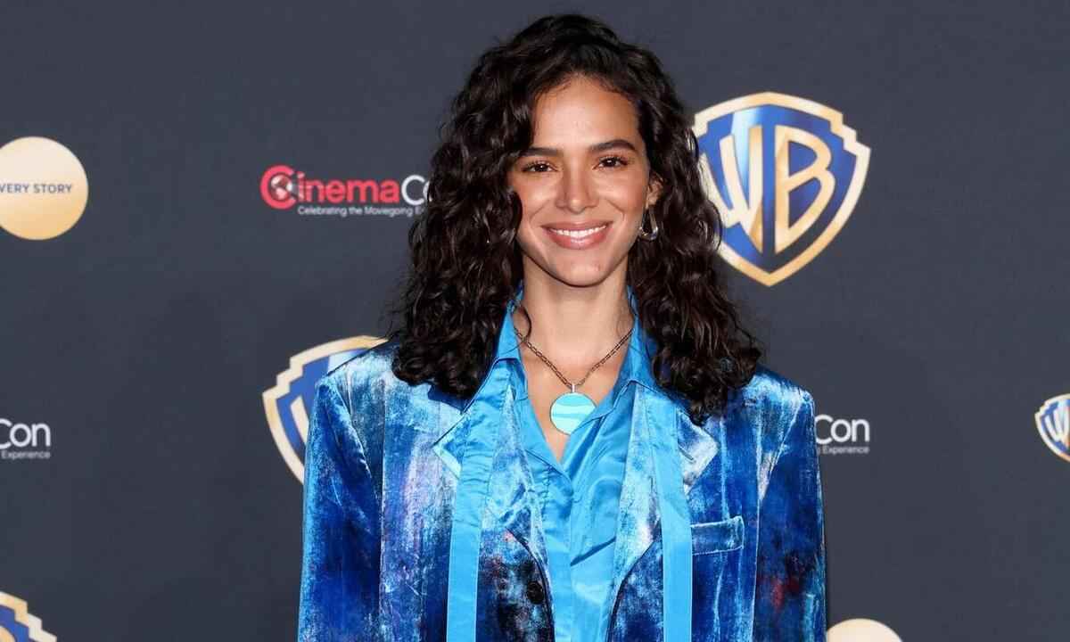 Marquezine promove 'Besouro Azul' na CinemaCon, em Las Vegas - Gabe Ginsberg / GETTY IMAGES NORTH AMERICA / AFP