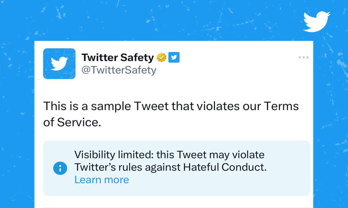 Twitter etiqueta e oculta publicações potencialmente ofensivas ou nocivas - Reprodução/Twitter