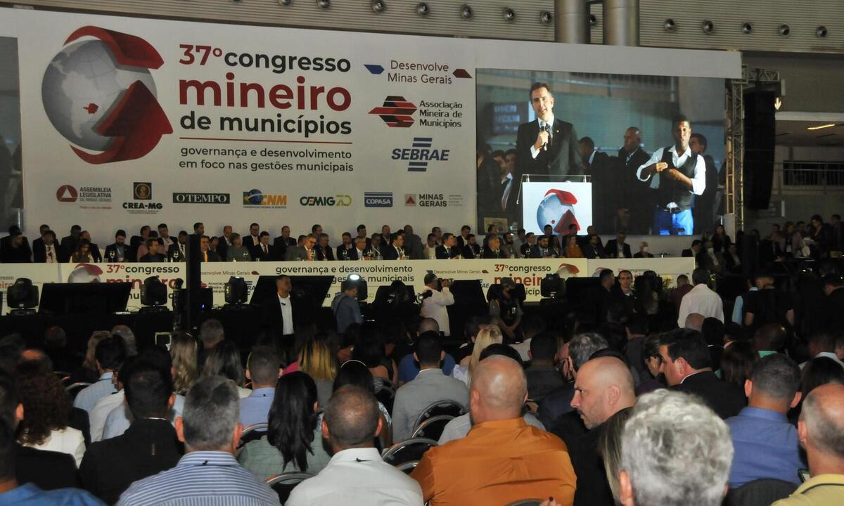 Congresso Mineiro de Municípios tem recorde de inscritos -  Marcos Vieira/EM/D.A Press