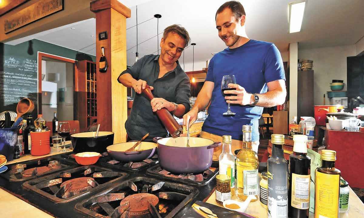 Comida de verdade: que tal cozinhar em família?  - Marcos Vieira/EM/D.A Press 