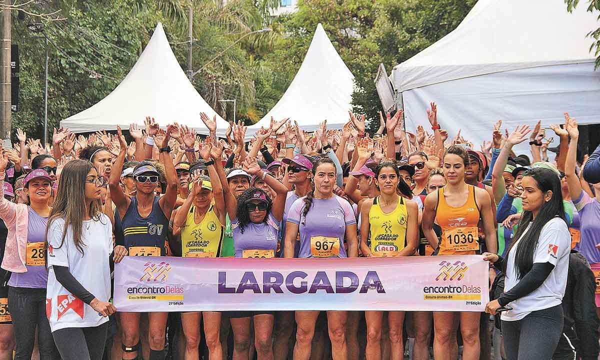 Elas se encontram para correr: participe do Encontro Delas, em BH  - Revista Encontro/Divulgação