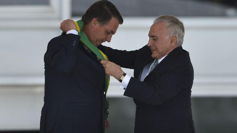 Temer rechaça possibilidade de ser vice de Bolsonaro em 2026