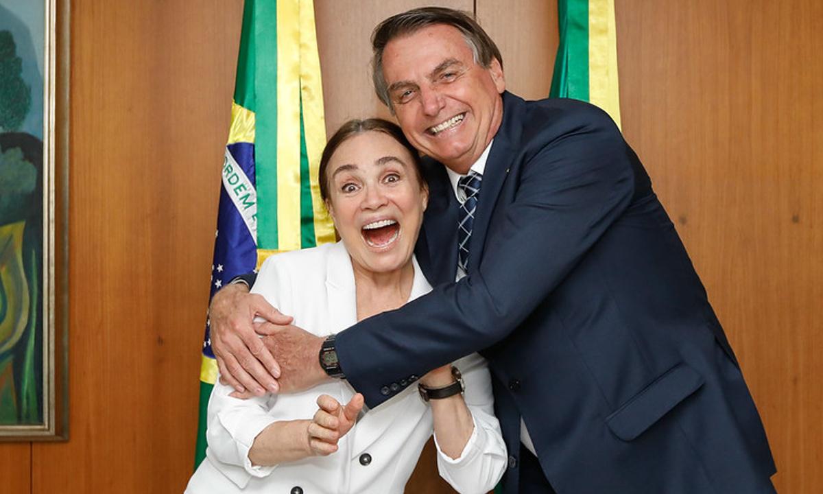 Regina Duarte sobre o Governo Lula: 'Bem abaixo das piores expectativas' - Carolina Antunes/PR - 22/1/2020