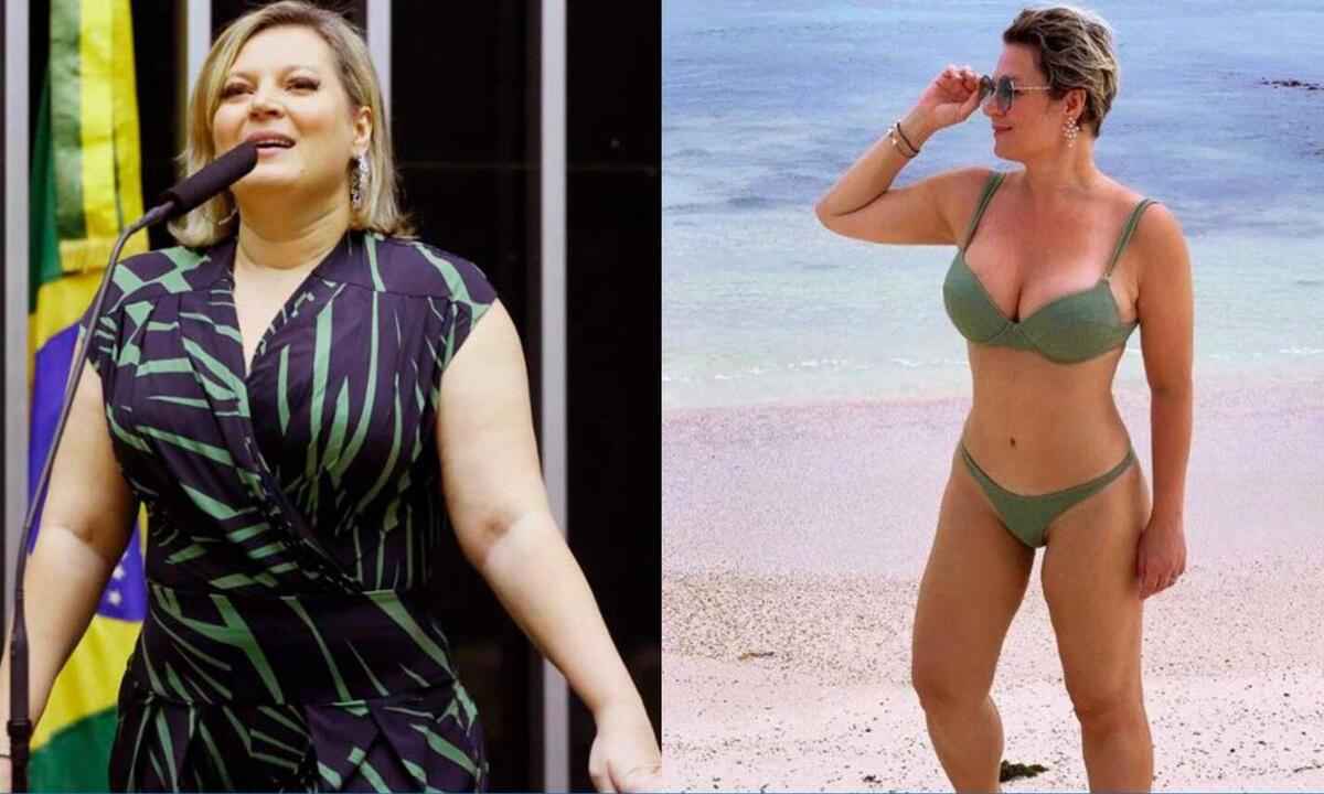 Quer emagrecer? Joice Hasselmann perde 22kg e dá dicas - Vinicius Loures/Câmara dos Deputados e Instagram
