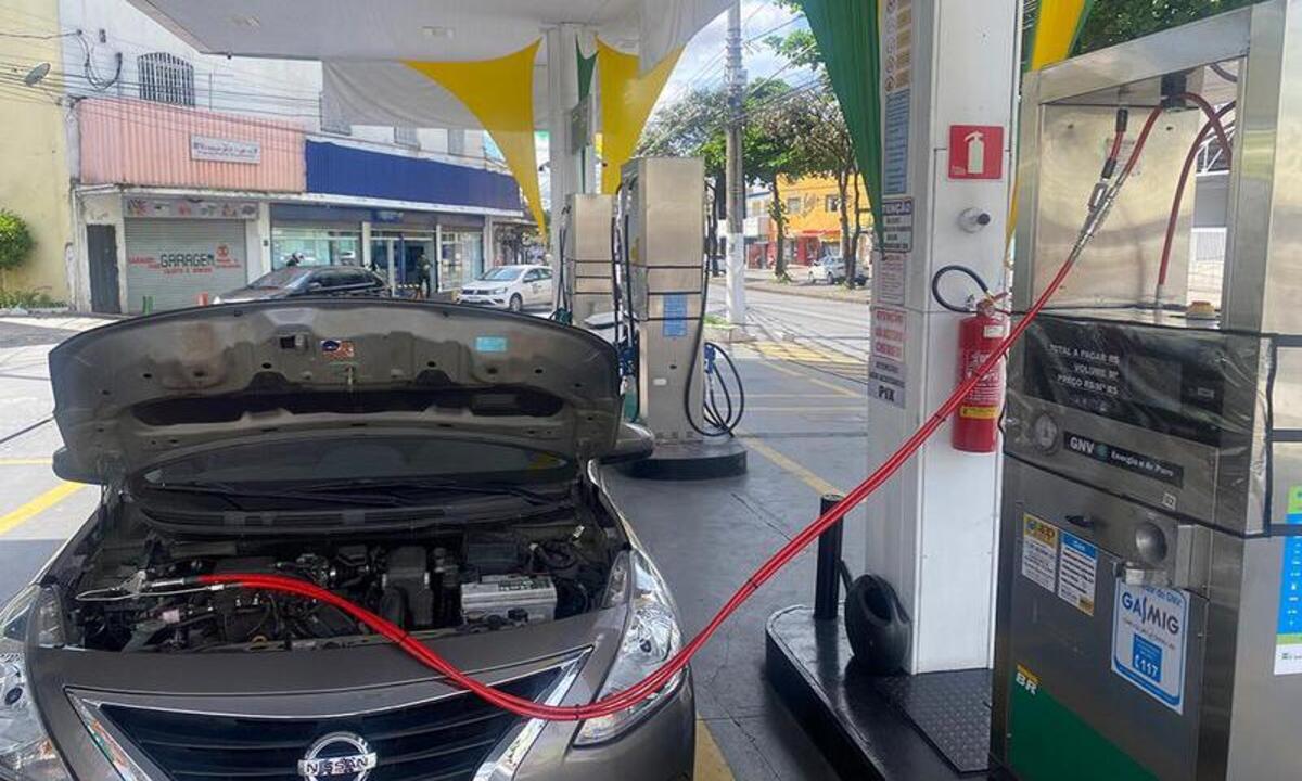 Gás Natural Veicular já está 4,74% mais barato em Minas - Divulgação / Sede
