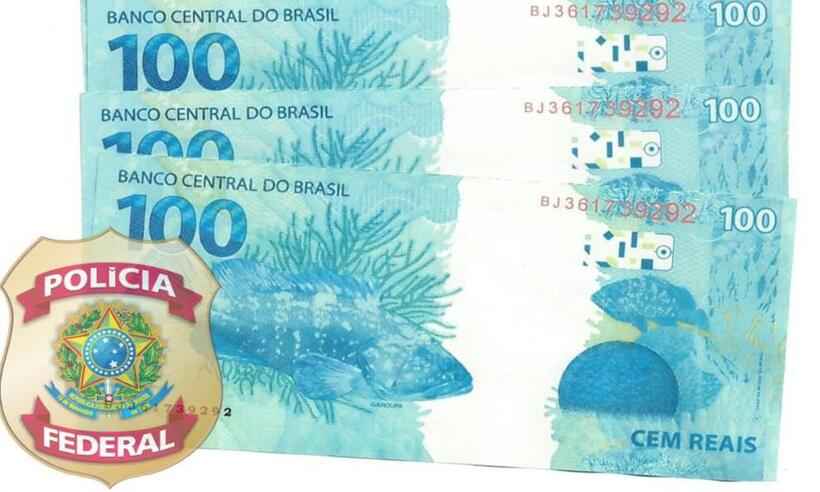 Homem é preso pela PF em Minas com R$ 1.000 em notas falsas - PF/Divulgação