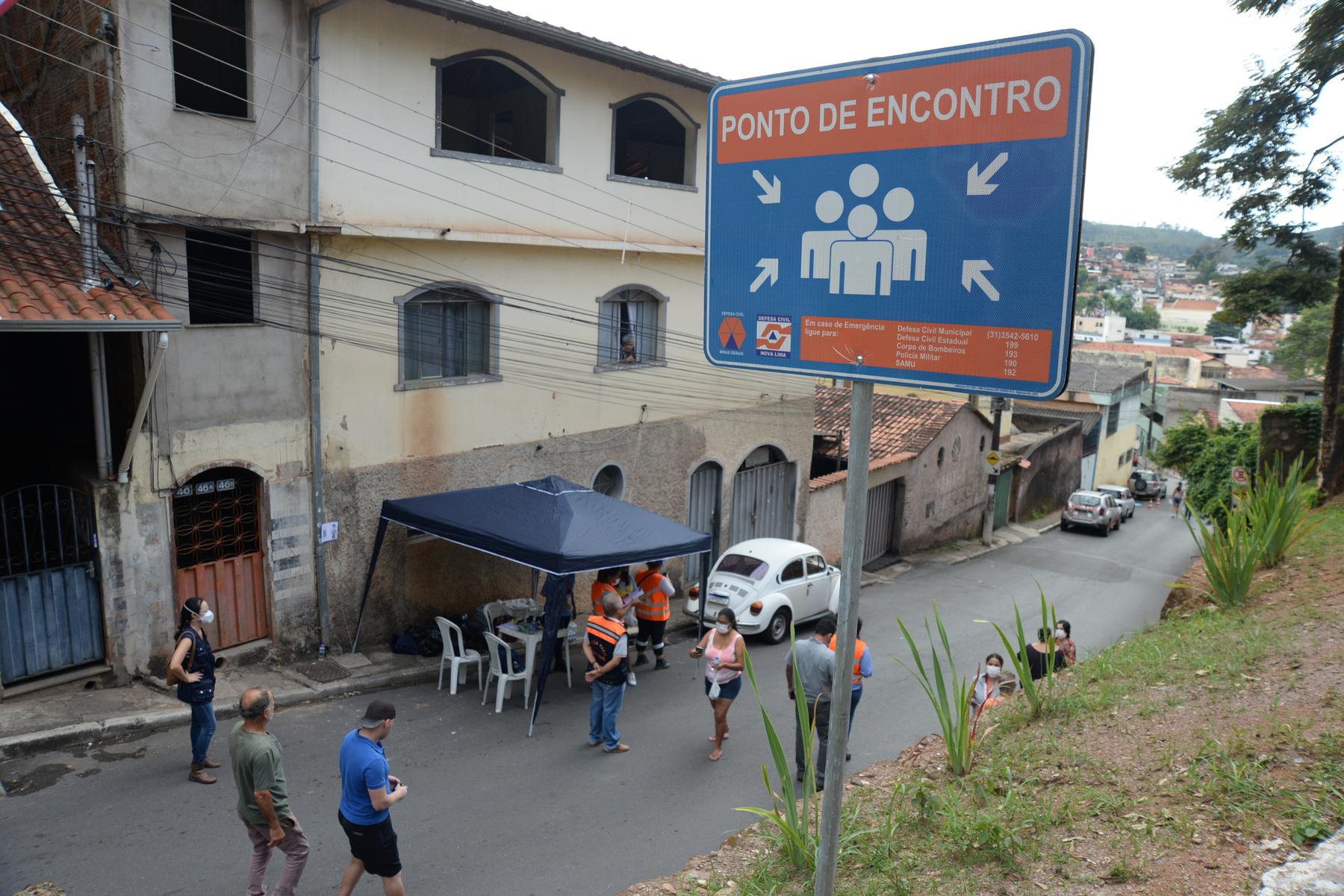 Nova Lima: Vale faz simulado de emergência em barragem neste sábado (6/5)  - Túlio Santos/EM/D.A Press