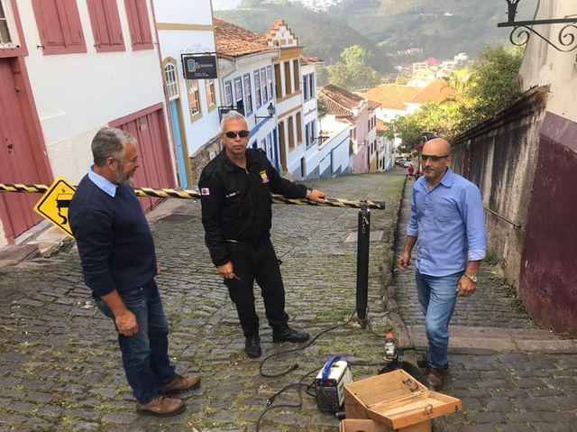 Ouro Preto: prefeitura fecha rua inclinada permanentemente - Instagram/PMOP