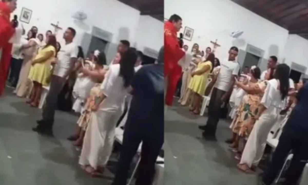 Padre expulsa de batizado padrinho que não sabia o nome da afilhada - Correio Braziliense