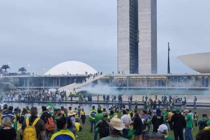 STF concede liberdade a 40 presos acusados dos atos antidemocráticos de 8/1 - Ed Alves/CB/D.A Press