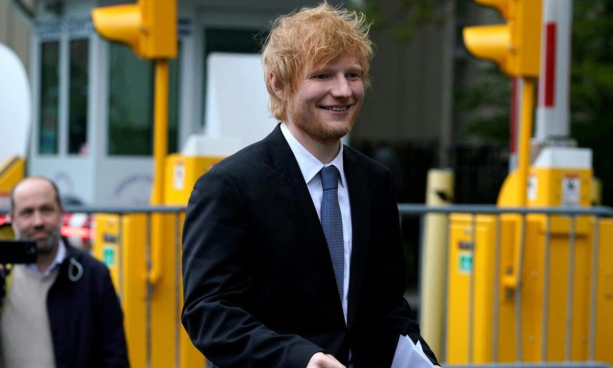 Ed Sheeran nega ter recebido convite para coroação de Charles 3º - TIMOTHY A. CLARY / AFP