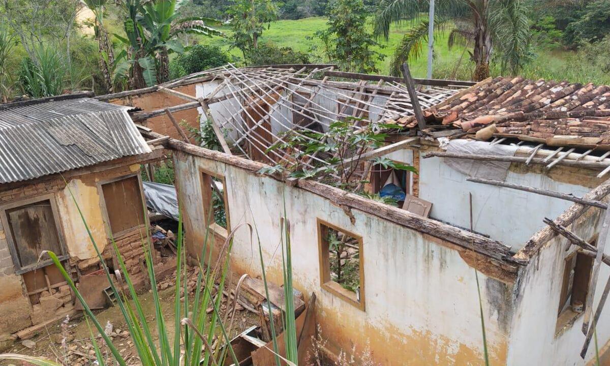 Mineira faz vaquinha on-line para reerguer casa após chuvas - Arquivo Pessoal