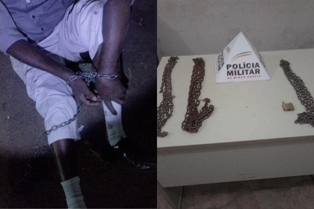 Dois supostos agiotas são presos por tortura a homem que devia R$ 1 mil - Divulgação/PMMG
