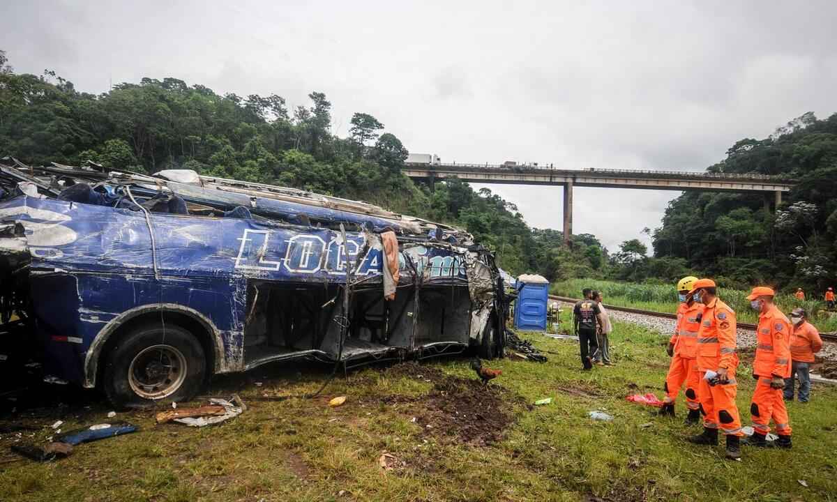 Rodovia da morte: encerrado inquérito de acidente com 19 mortos na BR-381 - Leandro Couri/EM/D.A Press