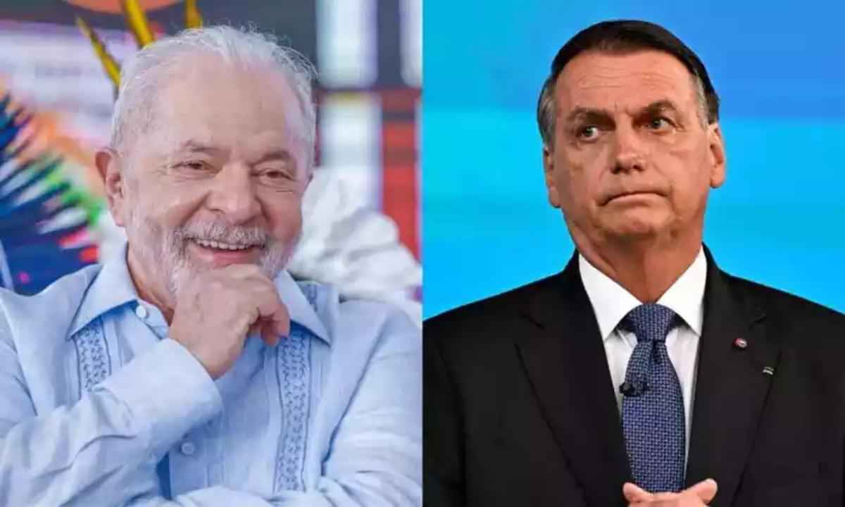 Lula para Bolsonaro: 'Está em casa com o rabinho preso' - Ricardo Stuckert/PR/MAURO PIMENTEL / AFP