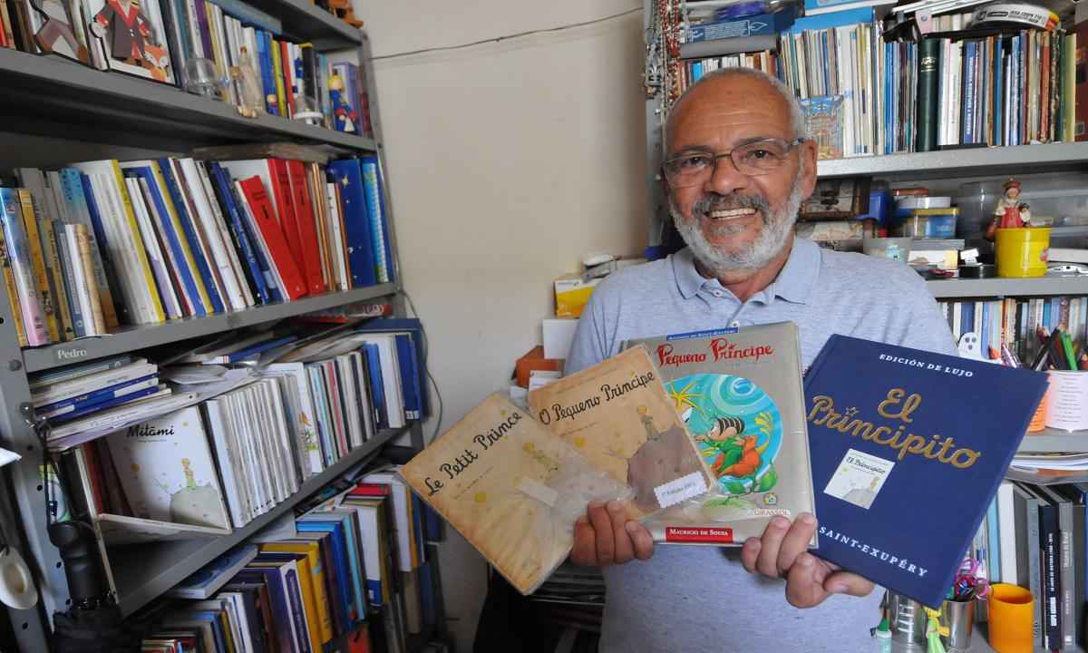 Colecionador de BH reúne 400 edições de 'O pequeno príncipe' - Gladyston Rodrigues/EM/D.A. Press
