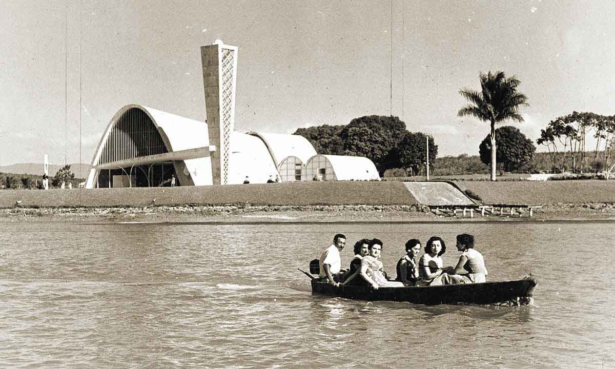 Imagens históricas: conjunto arquitetônico da Pampulha faz 80 anos - Luciano Carneiro/O Cruzeiro/Arquivo EM
