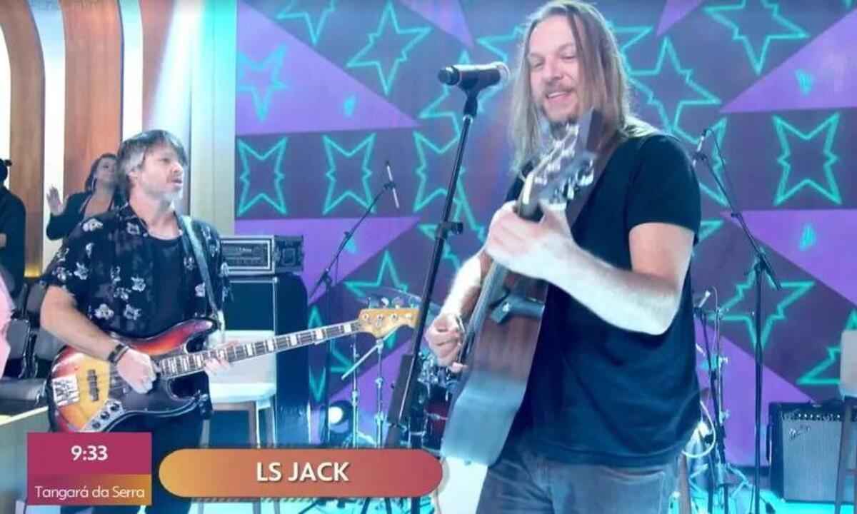 Troca de vocalista do LS Jack confunde web: 'Acordei num universo paralelo' - Reprodução/TV Globo