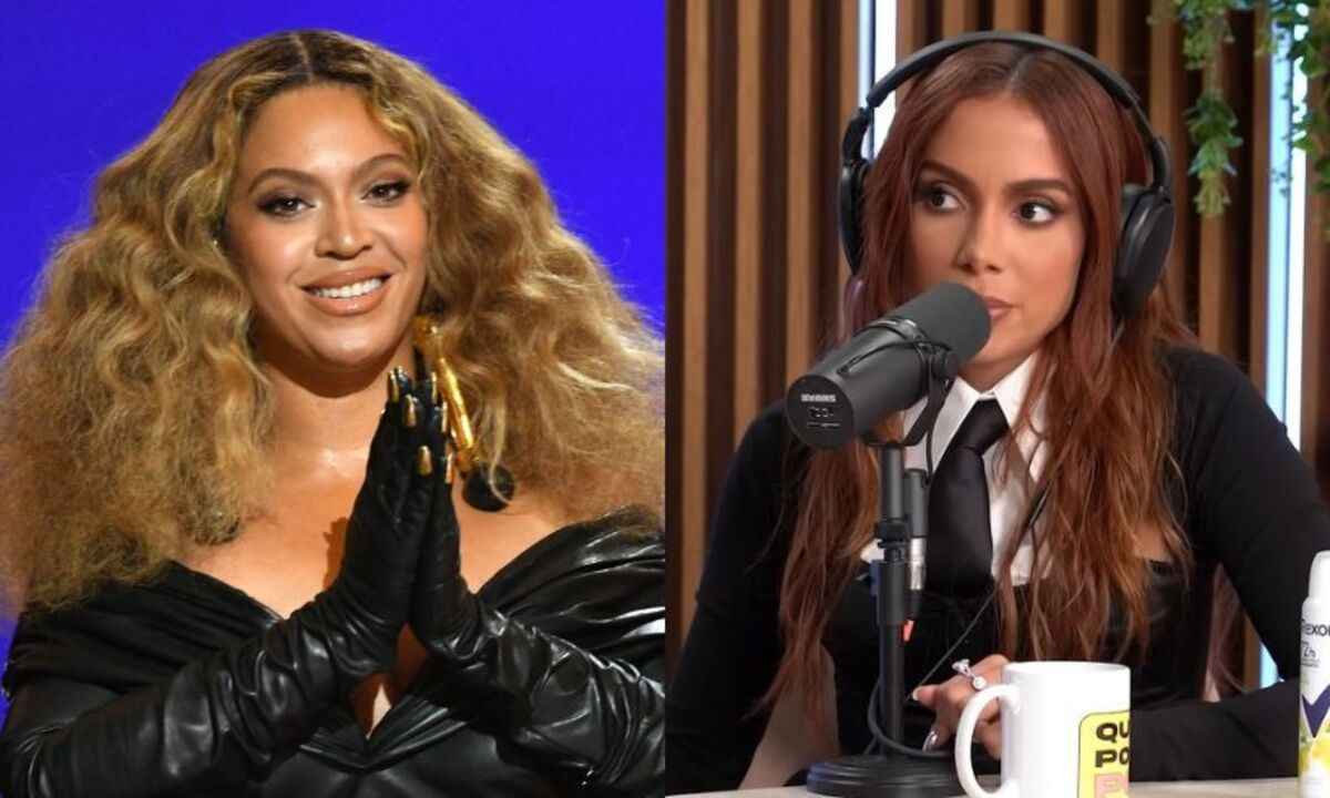 Anitta detalha encontro com Beyoncé no Grammy: 'Eu tremi' - Reprodução/YouTube/KEVIN WINTER / GETTY IMAGES NORTH AMERICA / AFP