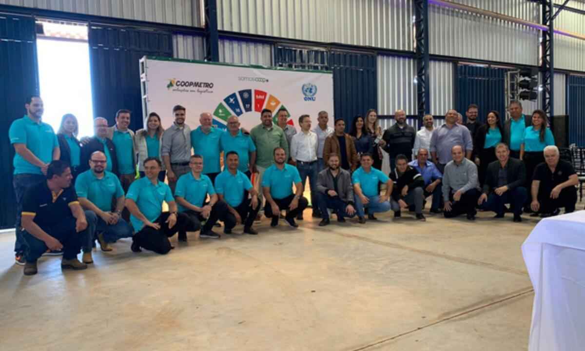 Nova usina de energia fotovoltaica é inaugurada em Minas - Coopmetro / Divulgação