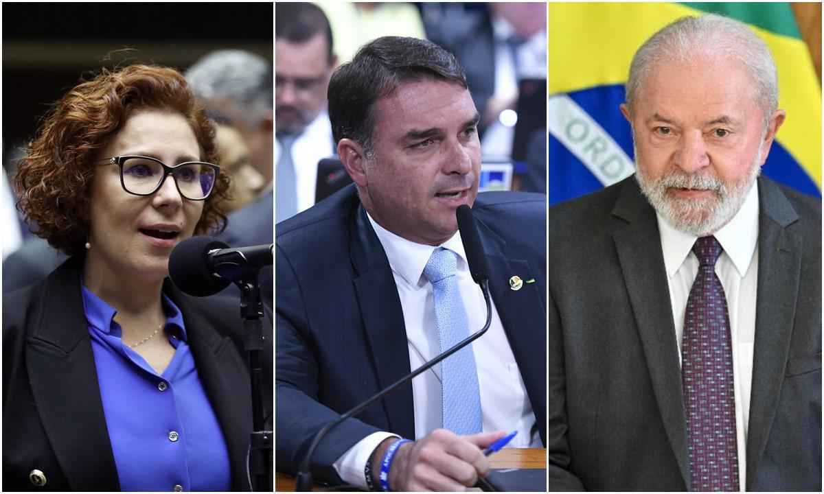 TSE aplica nova multa a Zambelli e Flávio por fake news contra Lula - Bruno Spada/Câmara dos Deputados/Edilson Rodrigues/Agência Senado/AFP