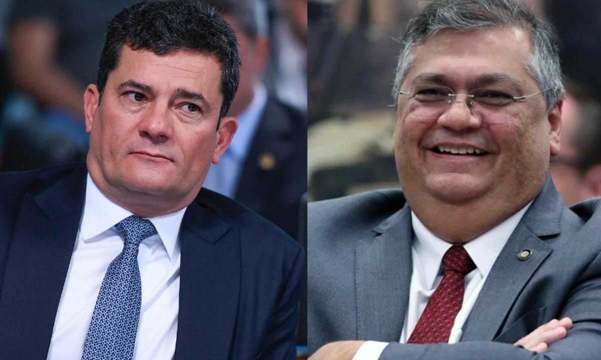 Moro sobre Dino: 'Afável e qualificado, mas polarização prejudica debate' - Edilson Rodrigues/Agência Senado/Bruno Spada/Câmara dos Deputados
