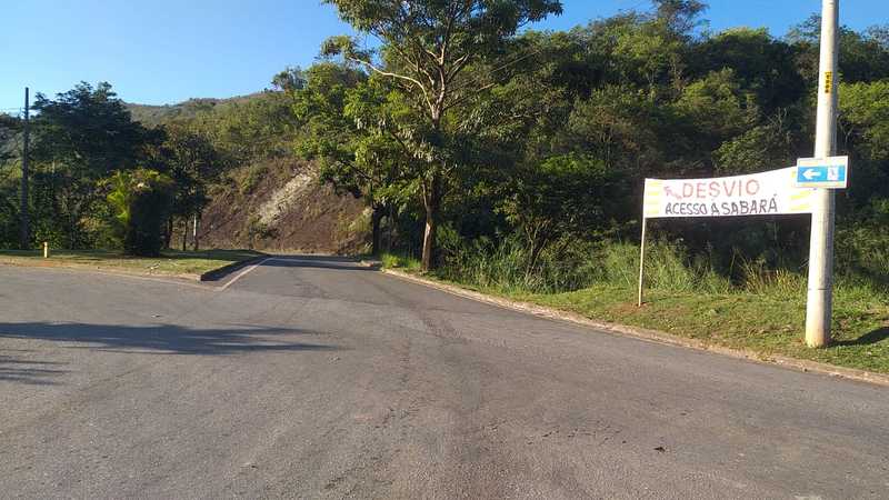 Trecho da MG-437 entre Nova Lima e Sabará será interditado; entenda - DER-MG / Divulgação