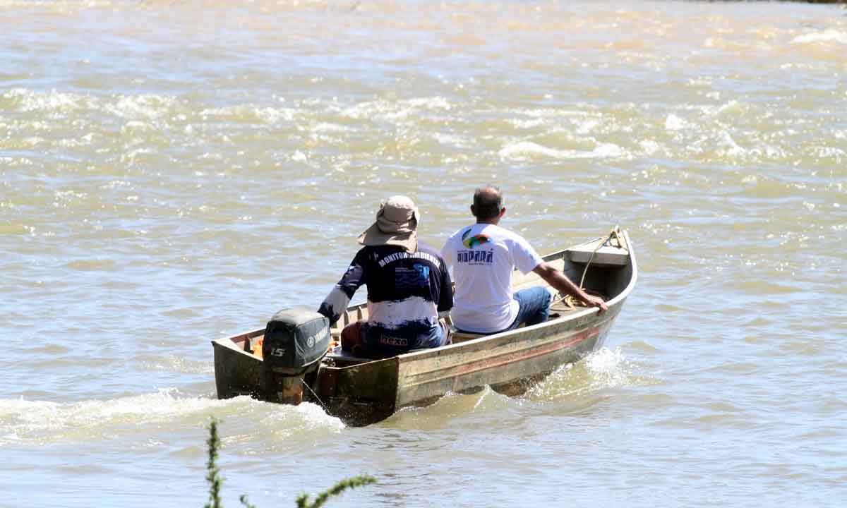 Expedição pelo Rio Pará chama atenção para conservação do curso d'água - Edesio Ferreira/EM/D.A Press